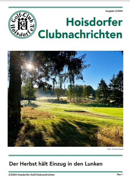 Ausgabe 2 Hoisdorfer Clubnachrichten